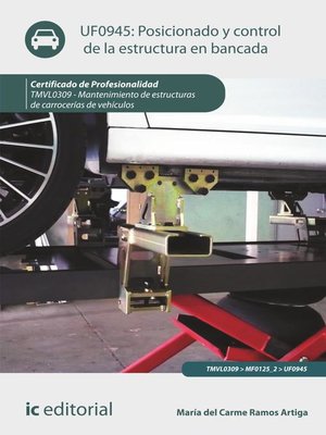 cover image of Posicionado y control de la estructura en bancada. TMVL0309